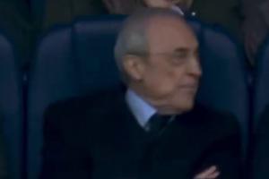 遭伯纳乌自家球迷狂嘘！弗洛伦蒂诺转头问旁人：这是在喊我吗？