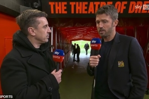 曾嘲讽对方妻子！邮报：天空体育安排基恩采访卡里克，遭曼联拒绝