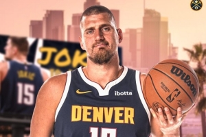 约基奇连续8年入选全明星 与英格利什并列掘金队史第一