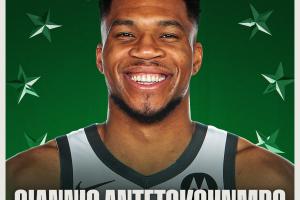 2026年全明星东部票王：字母哥！