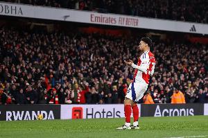 名记：恩瓦内里24小时内抵达马赛，从阿森纳租借加盟至赛季结束