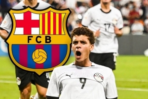 罗马诺：巴萨重新开启18岁埃及小将哈姆扎的转会谈判