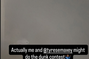 到底参不参加扣篮大赛？埃奇库姆刚又发文：我和马克西可能会参加